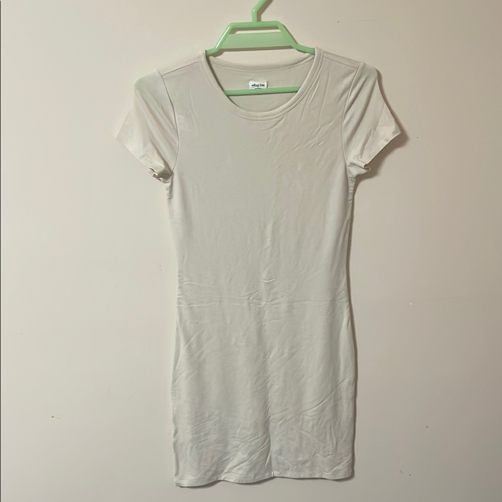 Wilfred Cream Short Sleeve Dress